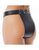 Rimba Chastity Belt with Two Holes In Crotch Padlock Included Kožený pás cudnosti pro ženy Velikost M/L - M-L